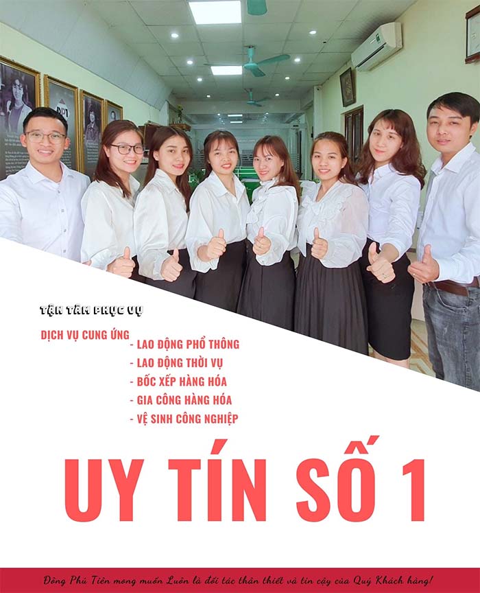 dịch vụ cung ứng lao động phổ thông